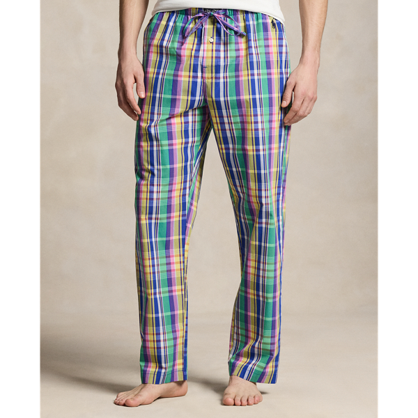 Morgan Plaid Plaid Cotton Pajama Pant Polo Ralph Lauren 3