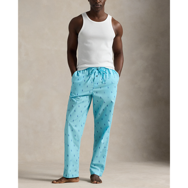 Hammond Blue Polo Pony Pajama Pant Polo Ralph Lauren 2
