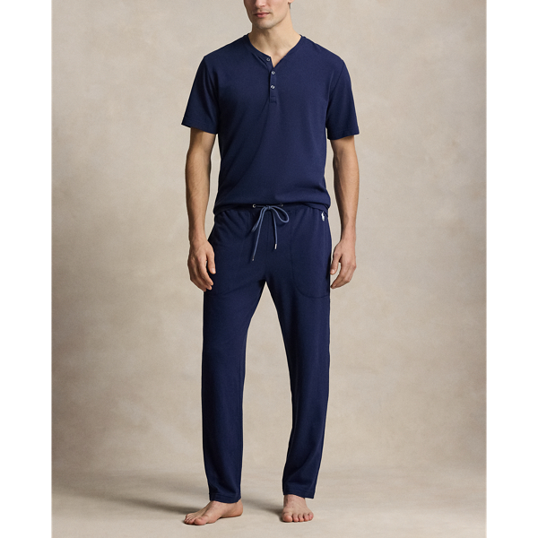 Cruise Navy Featherweight Mesh Pajama Pant Polo Ralph Lauren 2