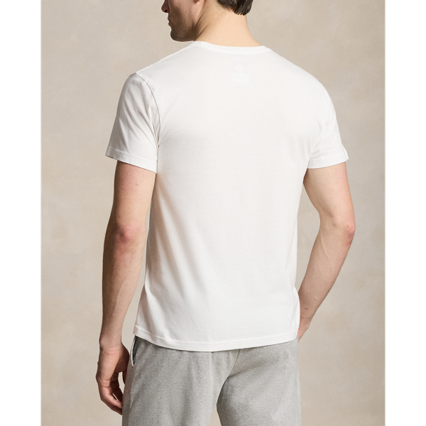 Harbor Island Blue Classic Fit Wicking Crew 3-Pack Polo Ralph Lauren 3