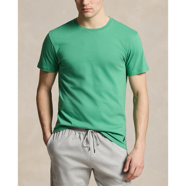 Harbor Island Blue Classic Fit Wicking Crew 3-Pack Polo Ralph Lauren 4