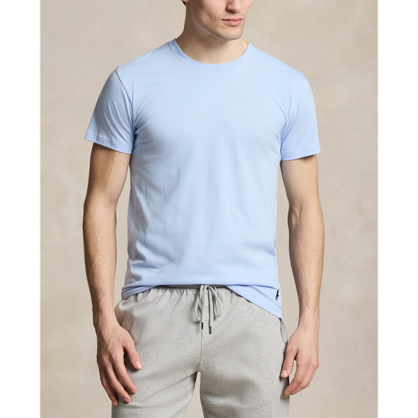 Harbor Island Blue Classic Fit Wicking Crew 3-Pack Polo Ralph Lauren 5