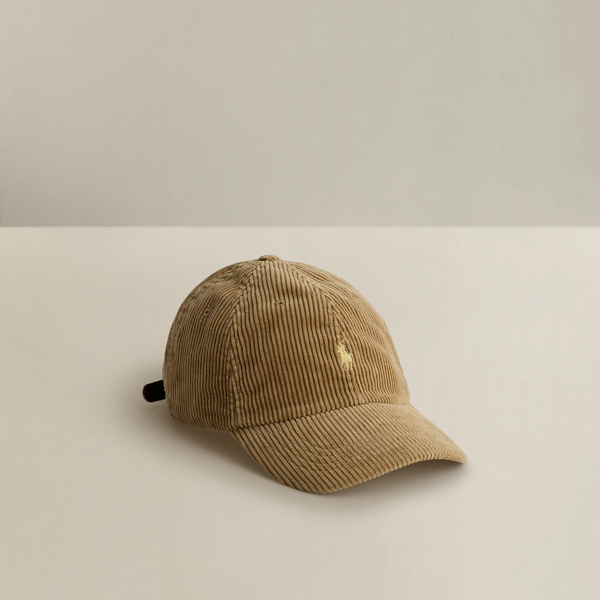 Multi 2006 Corduroy Ball Cap - One Size Ralph Lauren Vintage 1