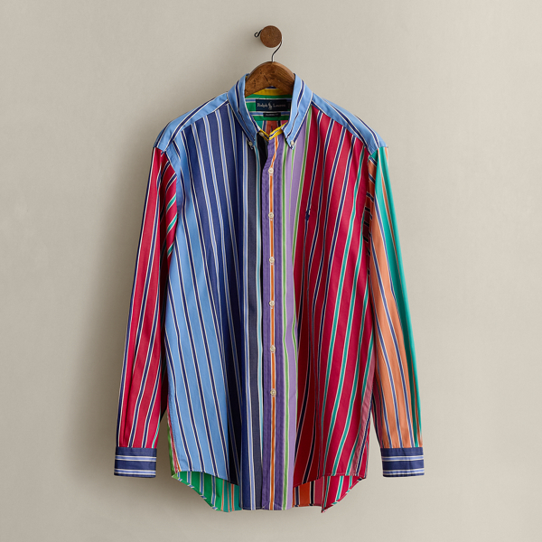 Multi c. 2010 Striped Shirt - Size L Ralph Lauren Vintage 1