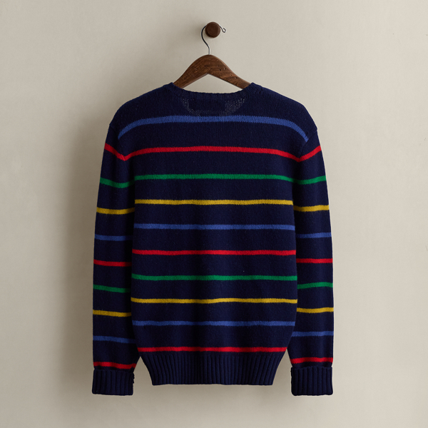 2004 Striped Wool Sweater - Size L