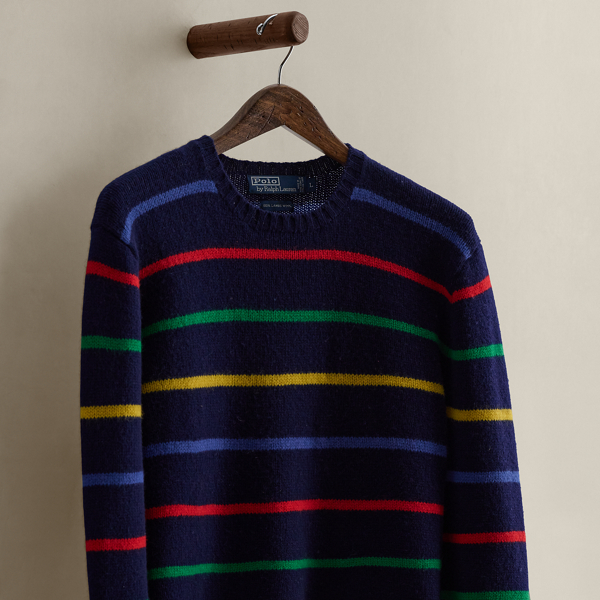 2004 Striped Wool Sweater - Size L