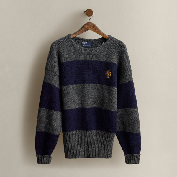 1987 Polo Crest Sweater - Size XL