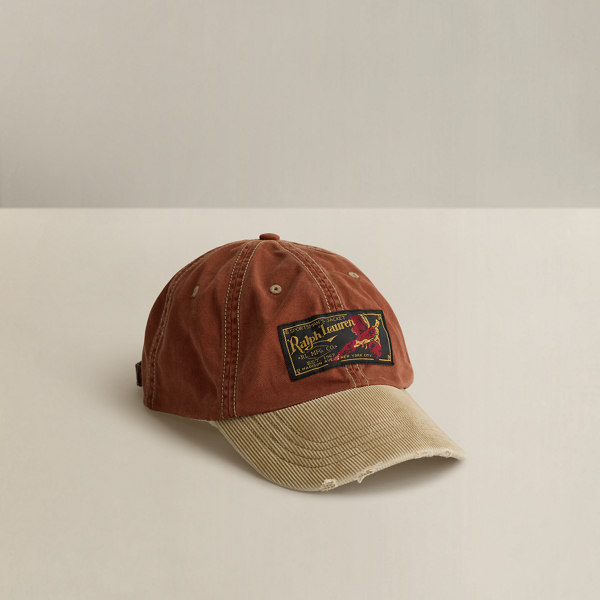 Multi 2007 Twill Ball Cap - One Size Ralph Lauren Vintage 1