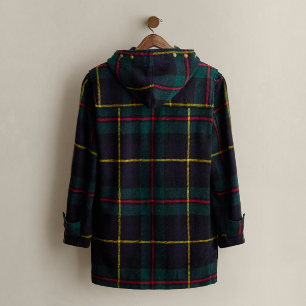 Multi 2019 Plaid Duffel Coat - Size M Ralph Lauren Vintage 2