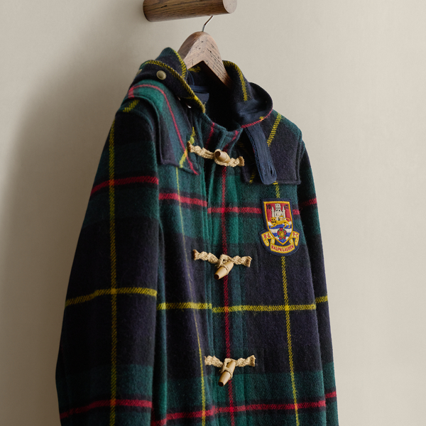Multi 2019 Plaid Duffel Coat - Size M Ralph Lauren Vintage 3
