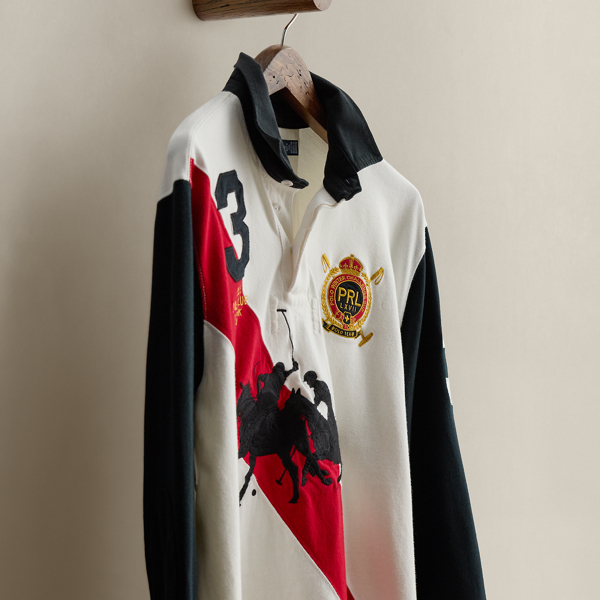 Multi 2008 Equestrian Rugby Shirt - Size L Ralph Lauren Vintage 3