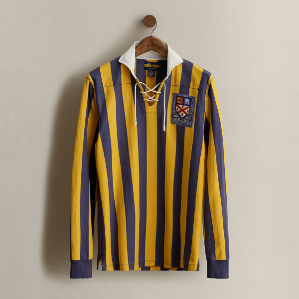 Multi c. 2005 Striped Rugby Shirt - Size M Ralph Lauren Vintage 1