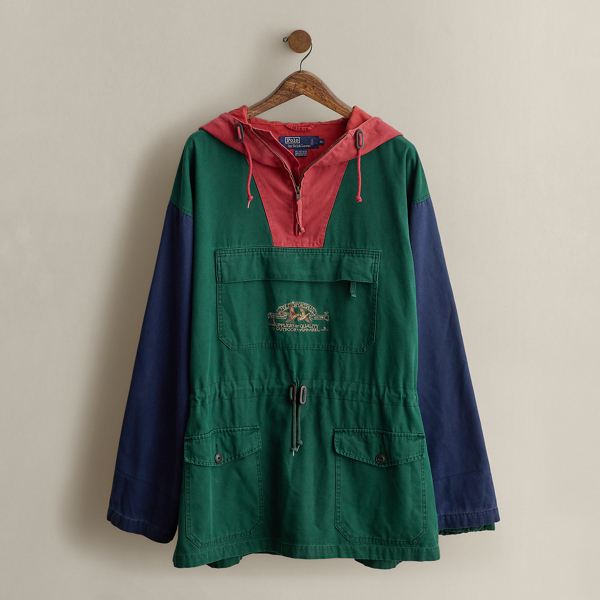 Multi 1992 Polo Sportsman Anorak - Size XL Ralph Lauren Vintage 1