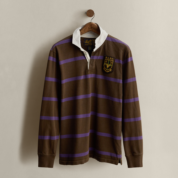 Multi c. 2005 Striped Rugby Shirt - Size L Ralph Lauren Vintage 1