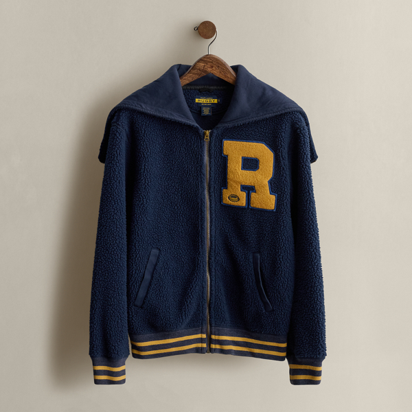 c. 2005 Rugby Fleece Hoodie - Size S