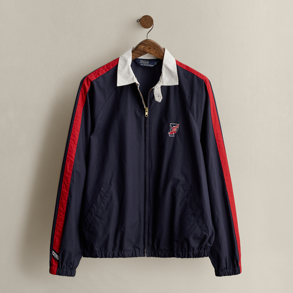 Multi 1992 Stadium P-Wing Jacket - Size M Ralph Lauren Vintage 1