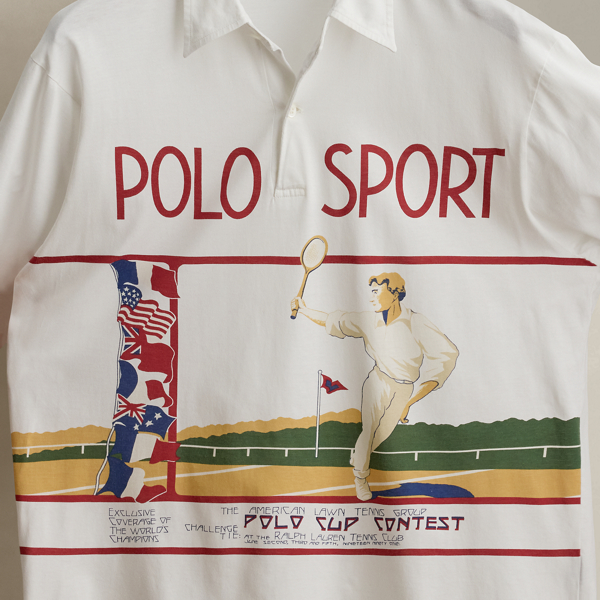 Rare!! Polo Sport Ralph Lauren Stripes Polo Sport USA T-shirt newest Size XL