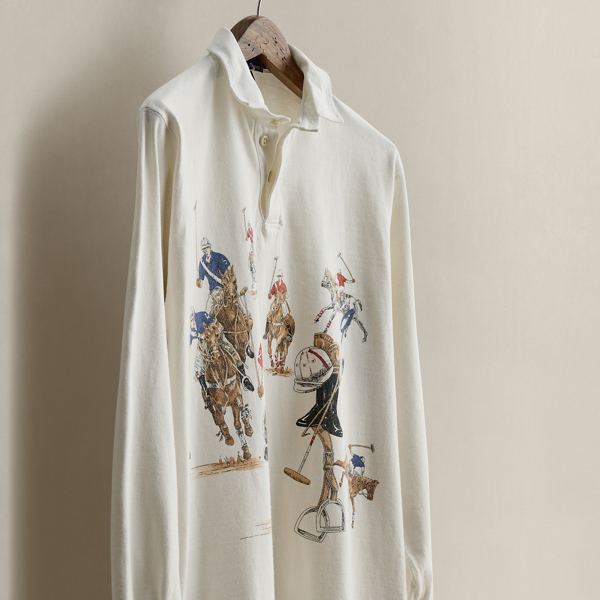 Multi 1991 Seven Horsemen Rugby Shirt - Size M Ralph Lauren Vintage 3