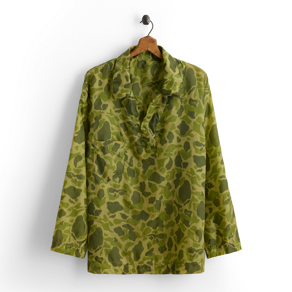 1940s Camo Pullover Jacket - Size XL Vintage Curated by Double RL 1