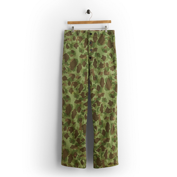 1940s Camo Pant - Size 34W Vintage Curated by Double RL 1