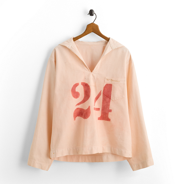 1910s Over-Dyed Sailor Shirt - Size M Vintage Curated by Double RL 1