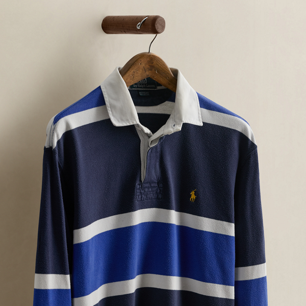 2005 Striped Rugby Shirt - Size M