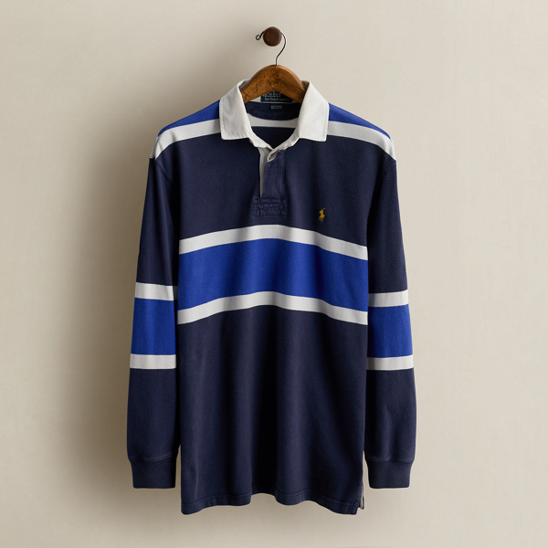 2005 Striped Rugby Shirt - Size M