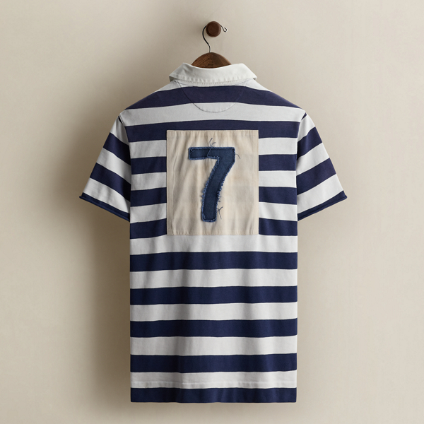 2011 Striped Rugby Shirt - Size M