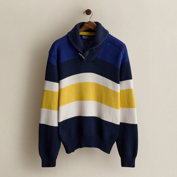 2009 Striped Cotton Sweater - Size XL