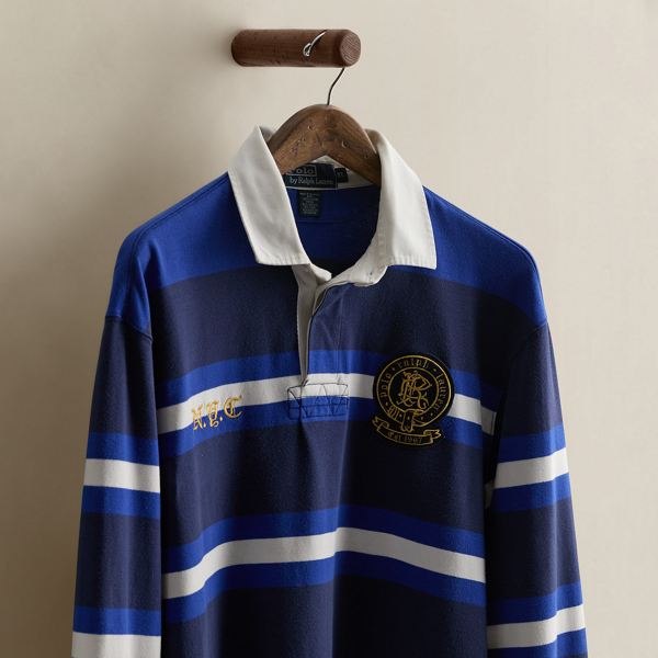 2005 Striped Rugby Shirt - Size XL