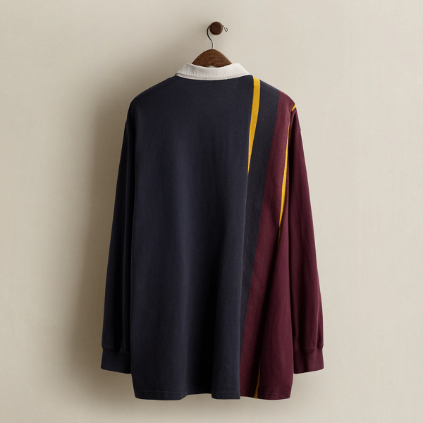 1997 Striped Rugby Shirt - Size XXL