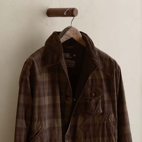 Vintage Plaid Utility Coat - Size M
