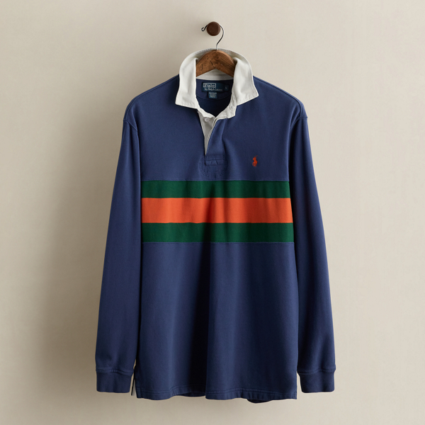 2011 Striped Rugby Shirt - Size L