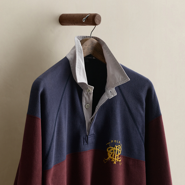 c. 1990 Crest Rugby Shirt - Size L