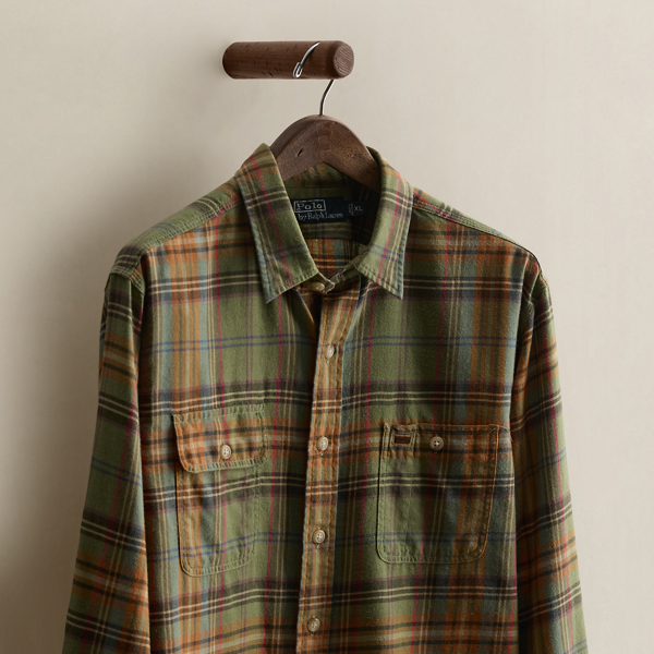 Vintage Plaid Workshirt - Size XL