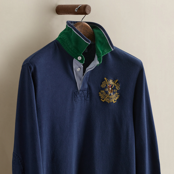 c. 2008 Crest Rugby Shirt - Size L