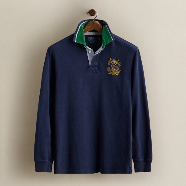 c. 2008 Crest Rugby Shirt - Size L