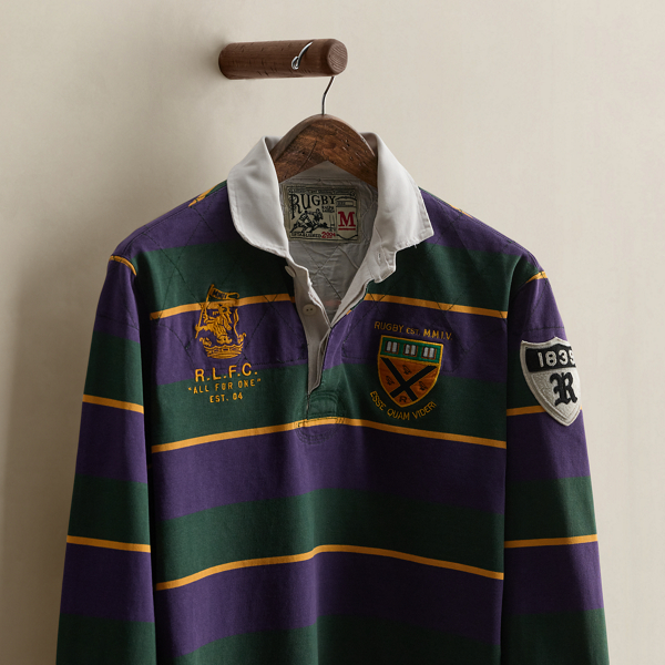 c. 2009 Striped Rugby Shirt - Size M