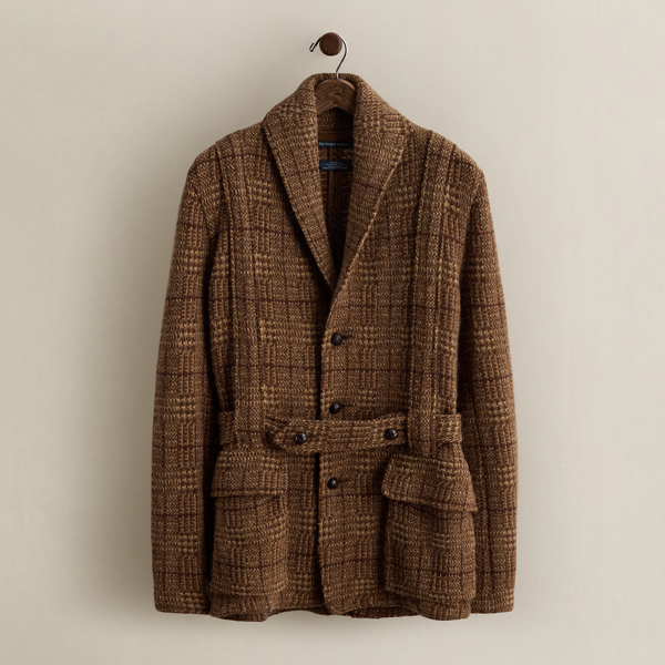 2009 Plaid Wool Jacket - Size S