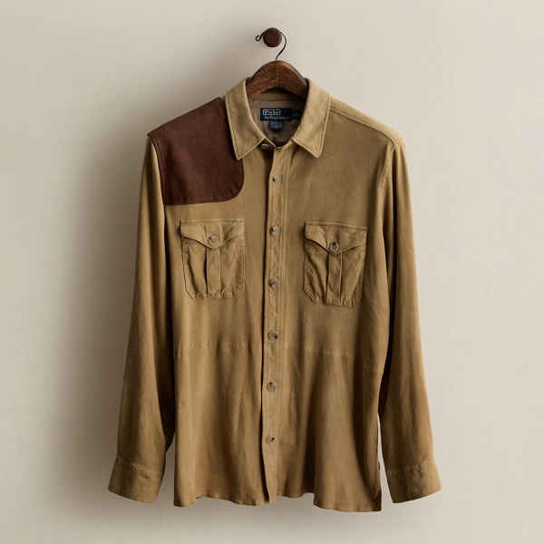 Vintage Suede Workshirt - Size XL