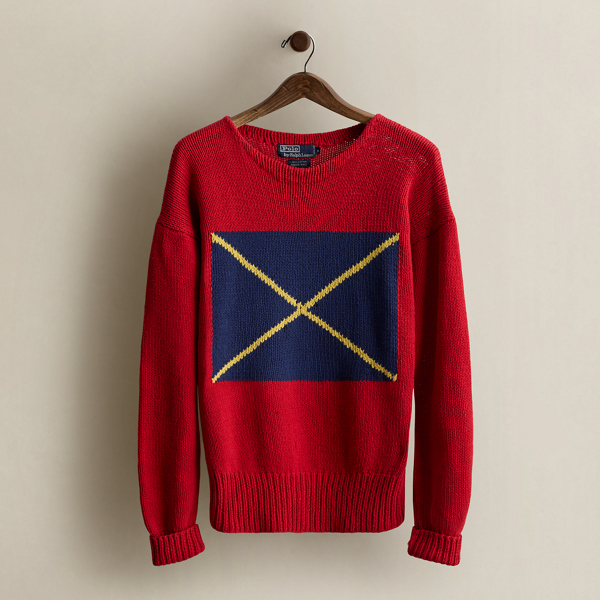 Vintage Hand-Knit Sweater - Size M