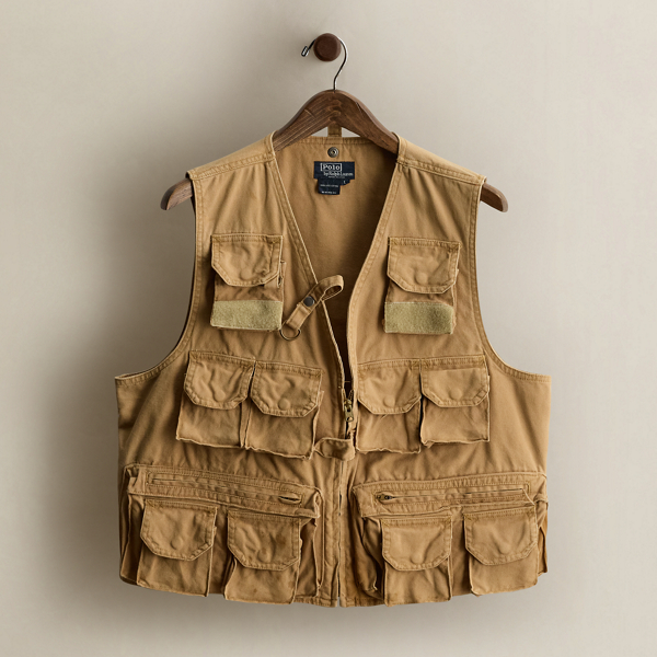 1993 Fishing-Inspired Vest - Size L