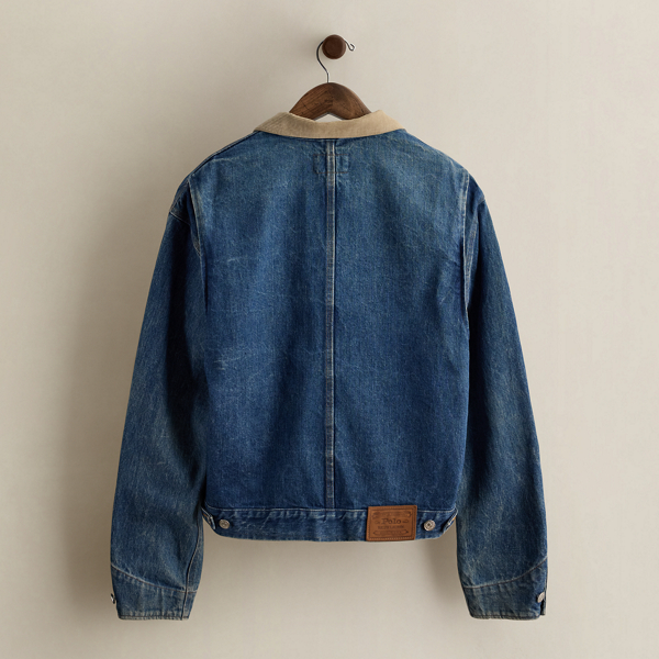 c. 1990 Denim Trucker Jacket - Size L