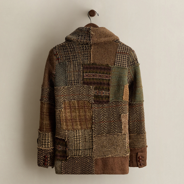 Vintage Patchwork Cardigan - Size S
