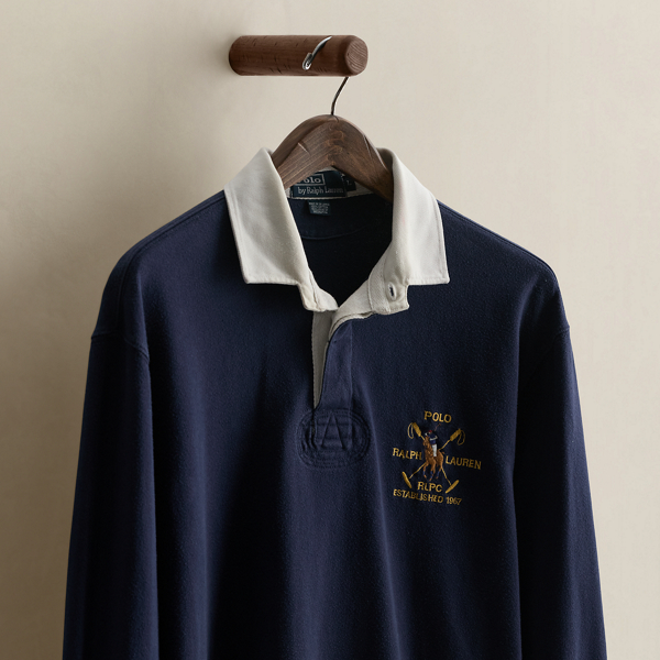 2006 Embroidered Rugby Shirt - Size L