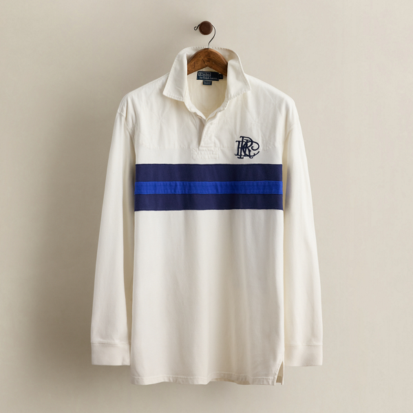 Vintage Crest Rugby Shirt - Size L