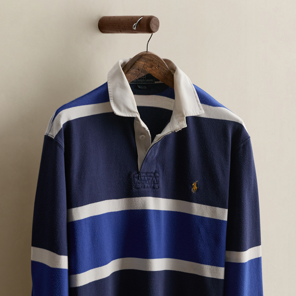 2005 Striped Rugby Shirt - Size M
