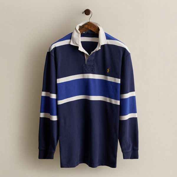 2005 Striped Rugby Shirt - Size M