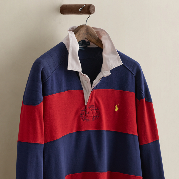 2006 Striped Rugby Shirt - Size XL