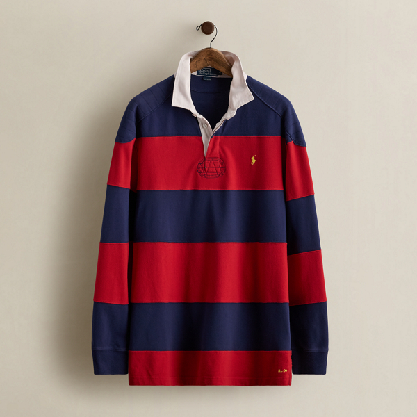 2006 Striped Rugby Shirt - Size XL